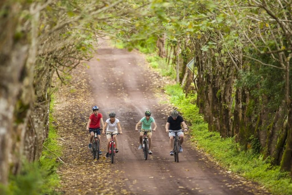 Ciclismo nas Galápagos de Santa Cruz